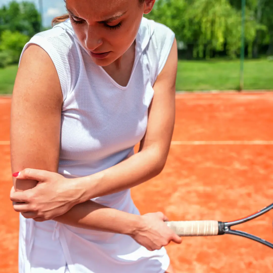 Epicondilitis o codo de tenista. jfisio.es