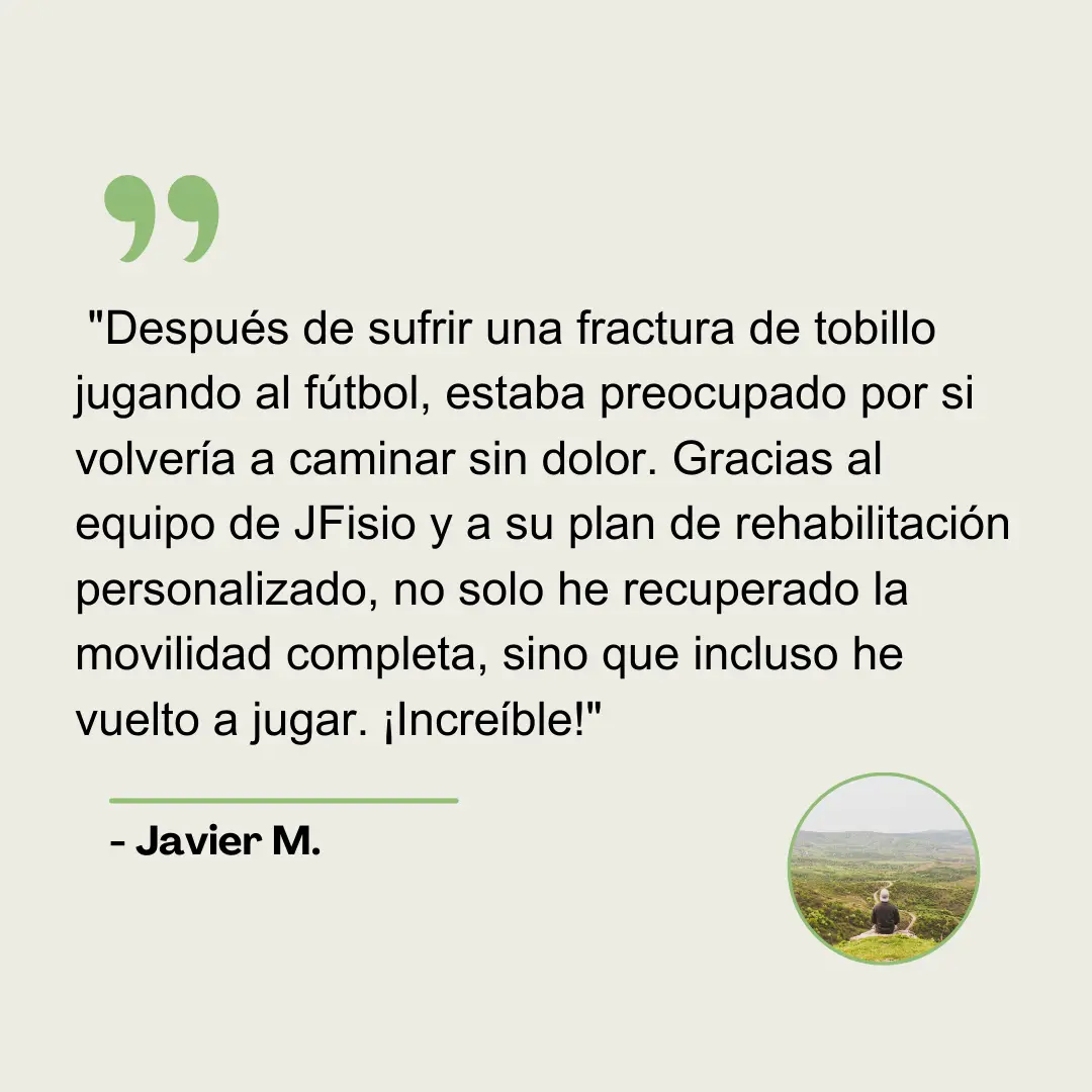 Valoraciones jfisio.es Javier.
